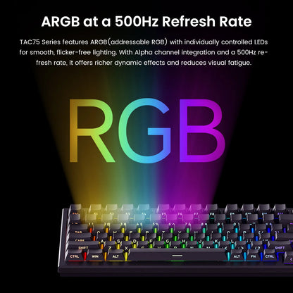 75 Percent Keyboard With Magnetic Switch For Gaming