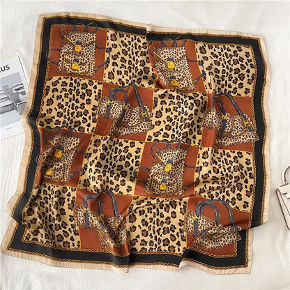 Luxury Women's Spring Polyester Scarf Soft Smooth Shawl - Smarsty