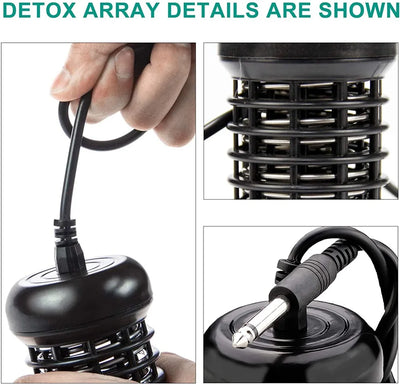 Ionic Detox Foot Bath Spa Massager for Deep Cleansing - Smarsty