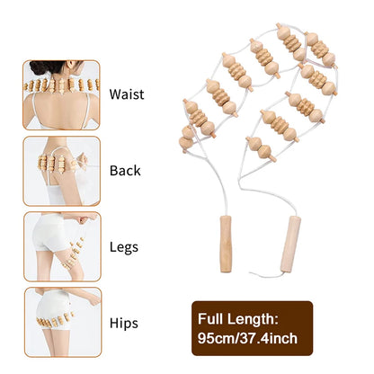 Wooden Therapy Massage Tool for Pain Relief - Smarsty