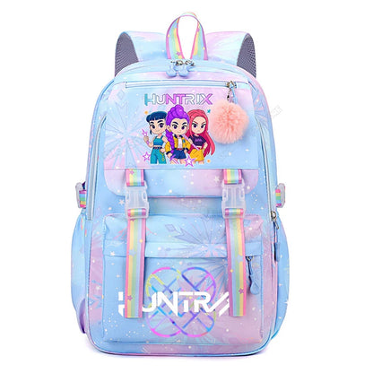 Cartoon Style Kids Backpack With High Capacity For School - Smarsty