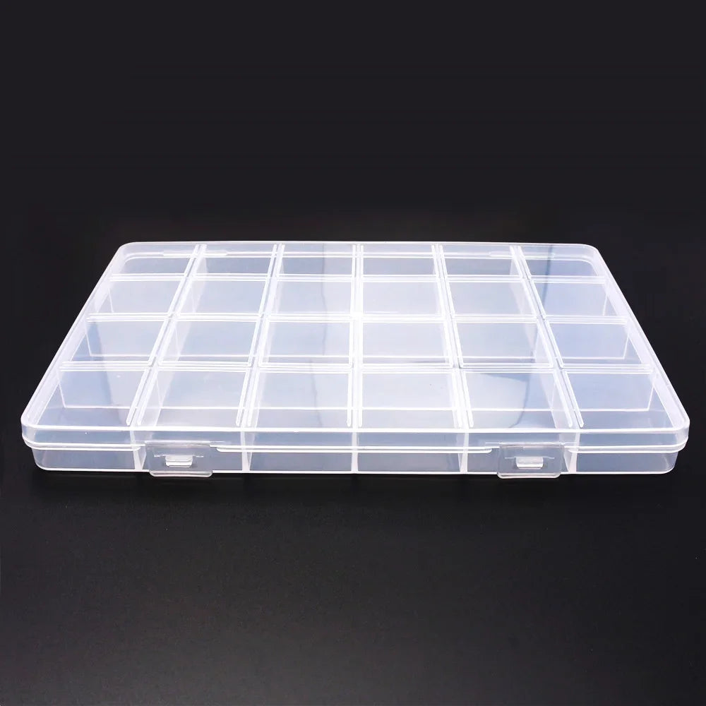 Plastic Storage Box Organizer for DIY Jewelry Crafts - Smarsty