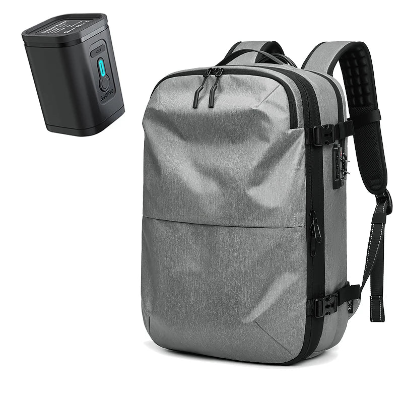 Men Travel Backpack vacuum compression 17 inch Laptop Backpack Business Large Capacity school Backpack Expanded Hiking backpack - Smarsty