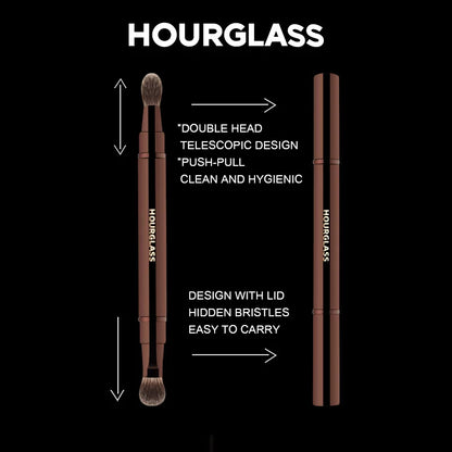 Hourglass Retractable Eyeshadow Brush for Flawless Application - Smarsty