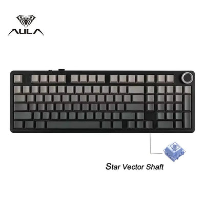 Gaming Mechanical Keyboard With Wireless Three Mode - Smarsty