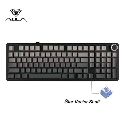 Gaming Mechanical Keyboard With Wireless Three Mode