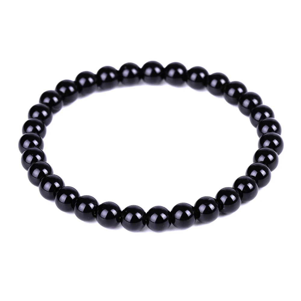 Black Obsidian Bracelet for Blood Circulation and Weight Loss - Smarsty
