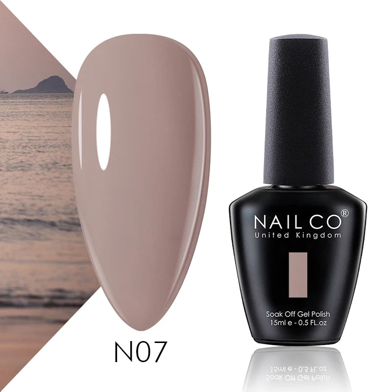 NAILCO 15ml Gel Top Coat and Base Coat for Long-Lasting Shine - Smarsty