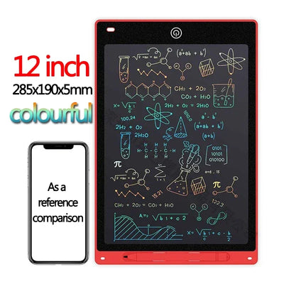 10/12/inch LCD Writing Tablet Drawing Board Kids Graffiti Sketchpad Toys Handwriting Blackboard Magic Drawing Board Kid Toy Gift - Smarsty