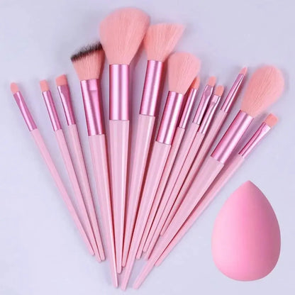 Professional Soft Fluffy Makeup Brush Set for Flawless Application - Smarsty