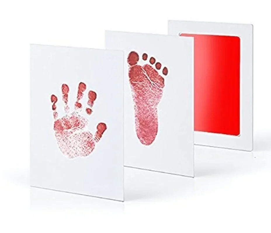 Safe Inkless Baby Handprint Kit No Touch Footprints Two Pack - Smarsty