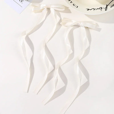 Fabric Hair Bow Clips Set for Women and Girls - Smarsty