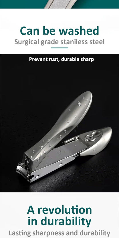 Stainless Steel Nail Clippers with Anti Splash Design - Smarsty