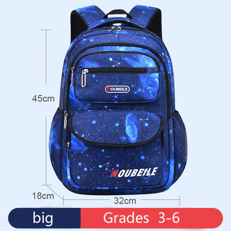 Waterproof Kids Backpack Starry Sky For Boys And Girls - Smarsty