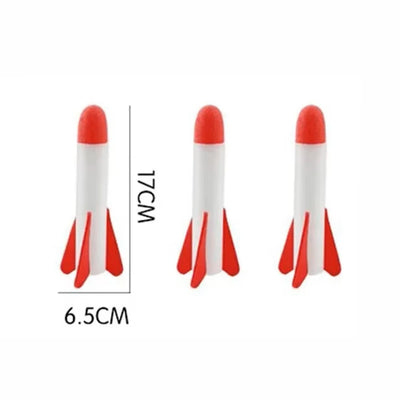 Kid Air Rocket Foot Pump Launcher Outdoor Air Pressed Pedal Soaring Rocket Toys Child Play Set Jump Sport Game Toys For Children - Smarsty
