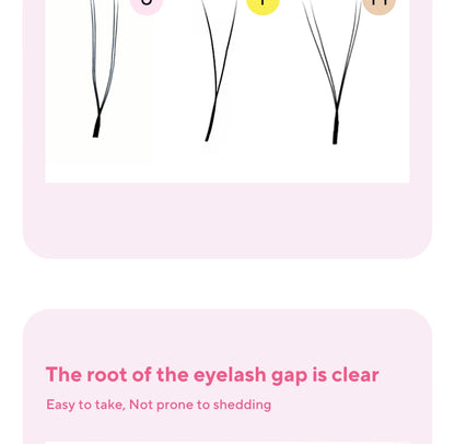DIYDAY U Shaped YY Lashes Ultra Soft Natural Look - Smarsty