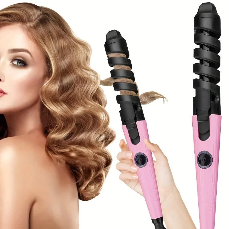 Automatic Curling Iron,Hair Straightener And Curling 2 In 1,New Self Curling Iron, Hair Styling,Perfect Holiday Gift For Women - Smarsty