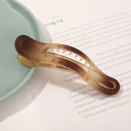 Acrylic Matte Duckbill Hair Claw Clips Strong Comfortable - Smarsty