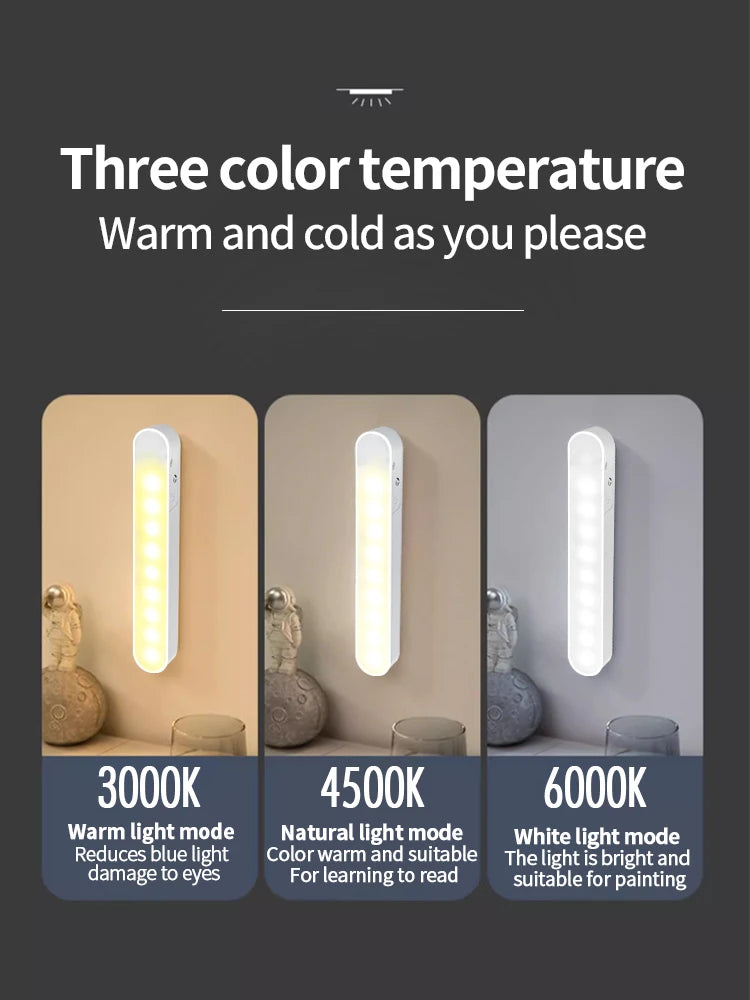 USB Rechargeable LED Night Light with Remote Dimming - Smarsty