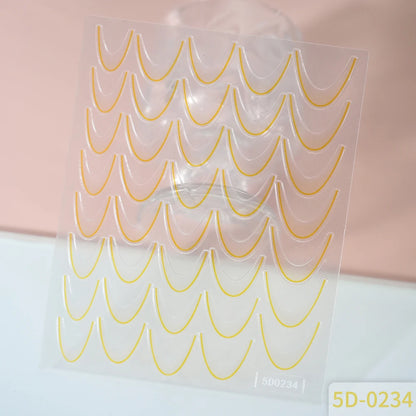 Self-Adhesive French Lines Nail Stickers for Easy Manicure - Smarsty