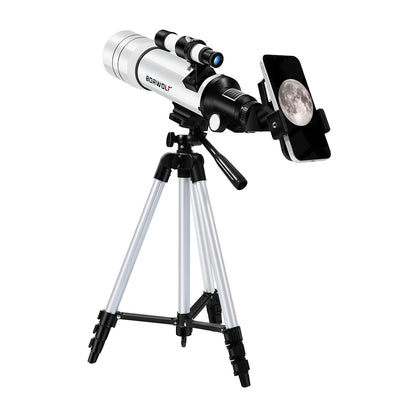 BORWOLF 70400 Professional High-definition Astronomical Telescope 333X To See The Moon and Stars Bird Watching Monocular - Smarsty