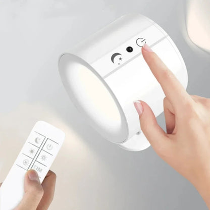 Rechargeable LED Wall Light with Remote Control - Smarsty