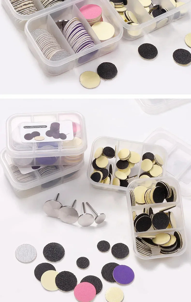 Replaceable Sanding Paper Pedicure Kit for Smooth Feet - Smarsty