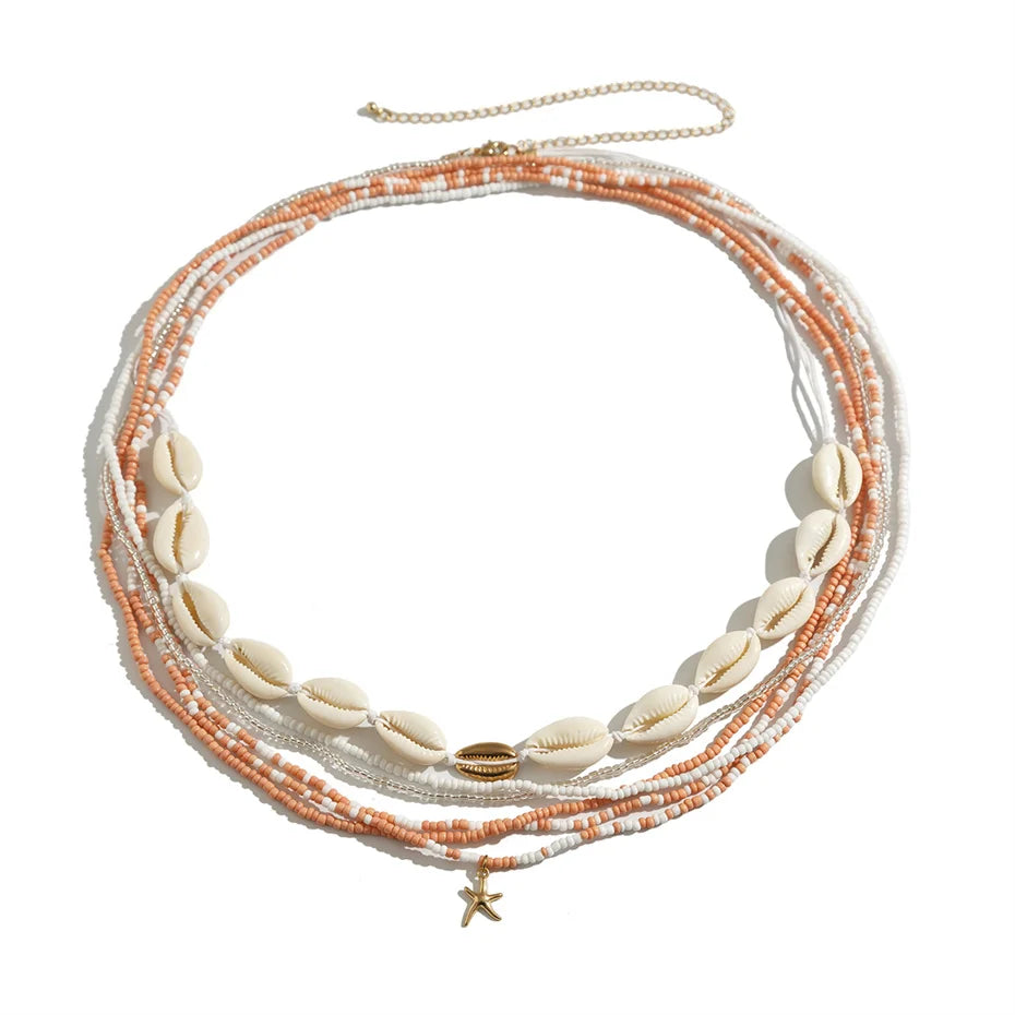 Boho Starfish Pendant Belly Chain for Women - Smarsty