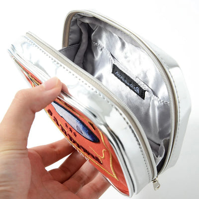Canned Sardines Style Storage Bag Cute Bath Travel Bag Creative Portable Fashion Zipper Multi-function Soft for Weekend Vacation - Smarsty