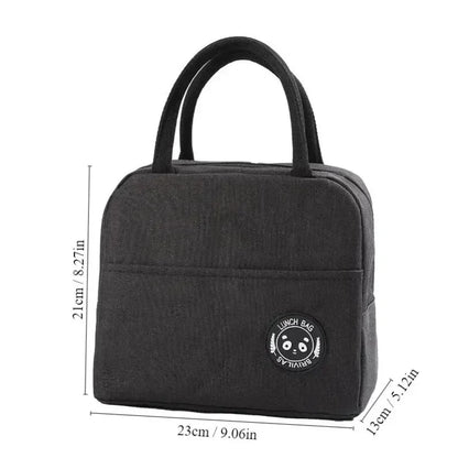 Insulated Lunch Bag Large Capacity Thermal Insulation - Smarsty