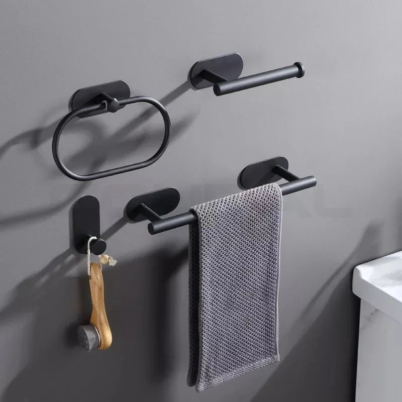 No Drilling Stainless Steel Towel Bar for Bathroom - Smarsty