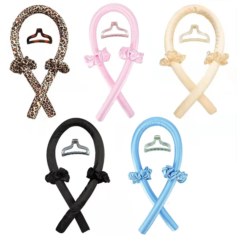 Heatless Curling Rod Headband For Soft Shiny Easy Curls - Smarsty