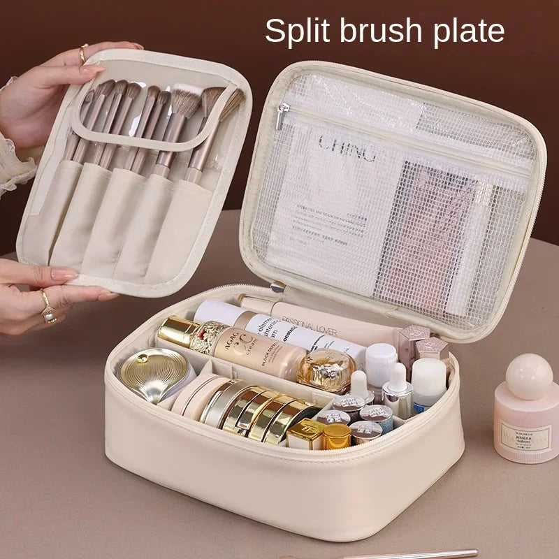 New Women's Cosmetic Bag Portable Storage Bag Large Capacity Luxury makeup bag travel organizer Essentials Toiletry Bag - Smarsty