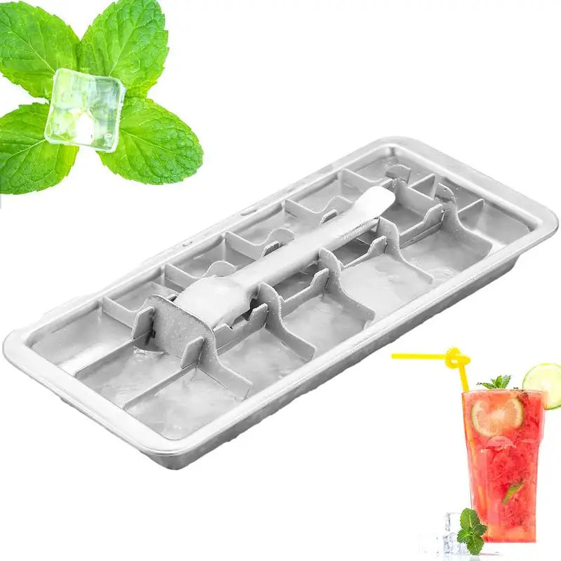 Stainless Steel Ice Cube Tray for Efficient Drink Cooling - Smarsty