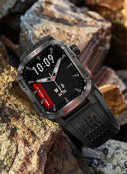 Waterproof Military GPS Smart Watch With Bluetooth Call - Smarsty