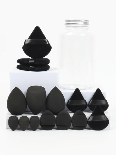 Spring Cosmetic Puff Set with Mini Makeup Eggs and Cushions - Smarsty