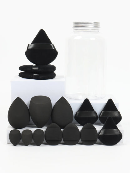Spring Cosmetic Puff Set with Mini Makeup Eggs and Cushions - Smarsty