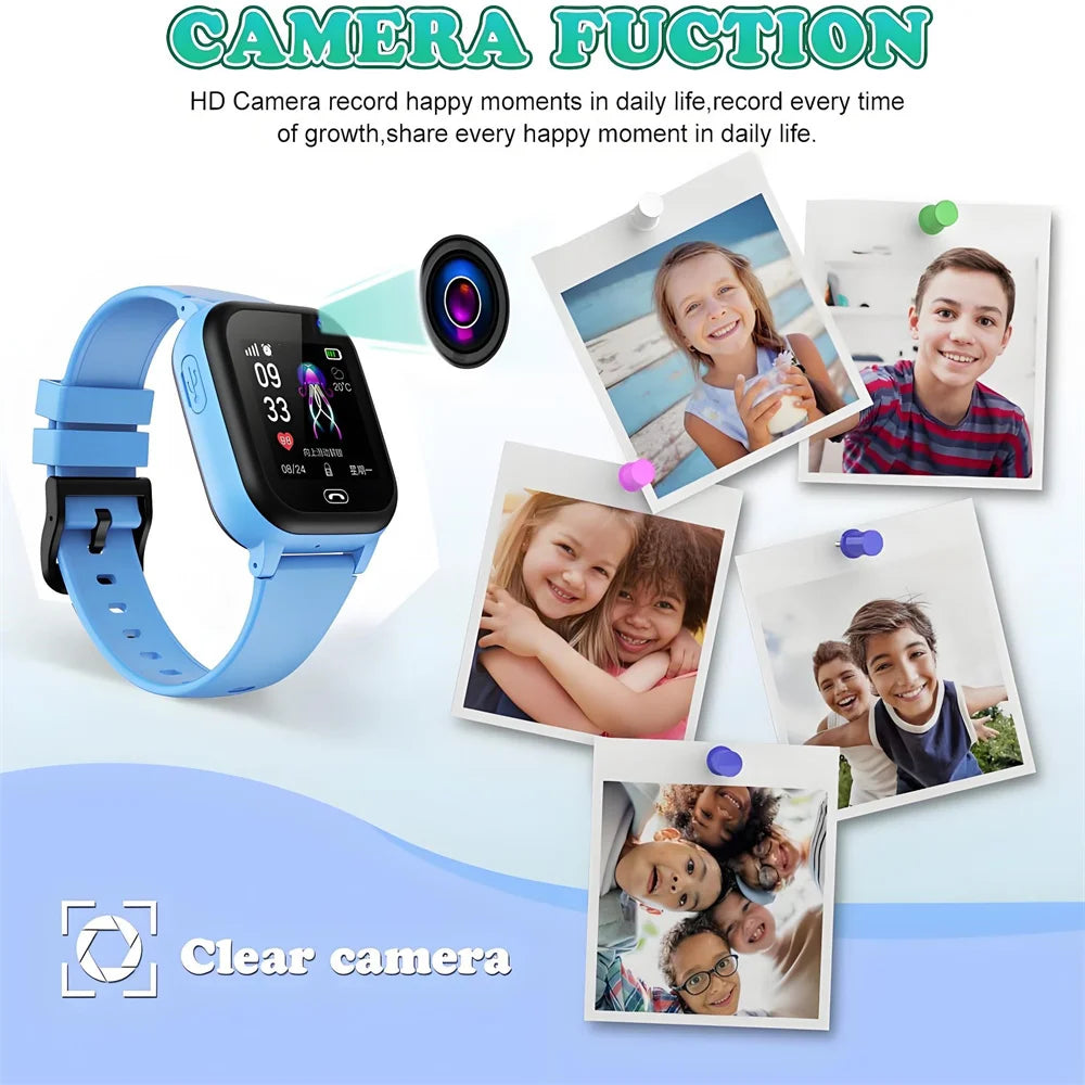 4G Kids Smart Watch With SOS Call And Waterproof Design - Smarsty