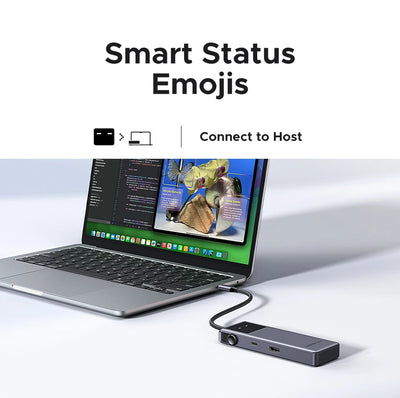 USB C Hub 6 In 1 4K60Hz PD100W ProDockingStation Adapter - Smarsty