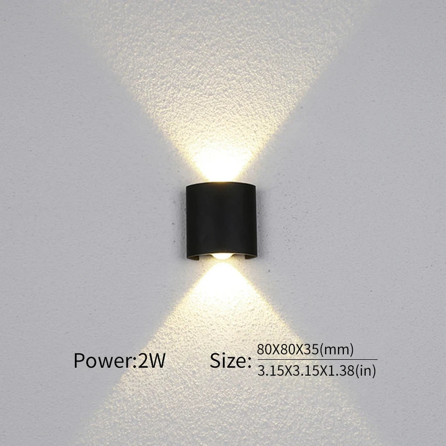 Waterproof LED Wall Lamp for Outdoor and Indoor Use - Smarsty