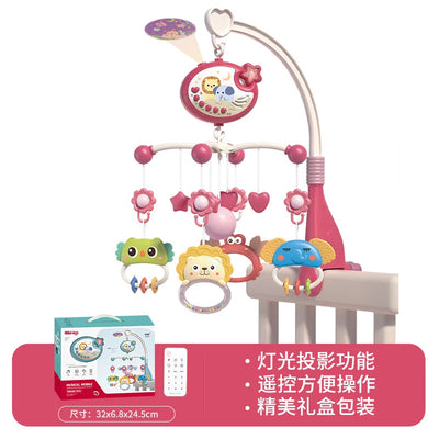Musical Baby Crib Mobile with Lights Music Projection for Infants Remote Control Crib Toys for Newborn Baby Mobile for Crib Toys - Smarsty