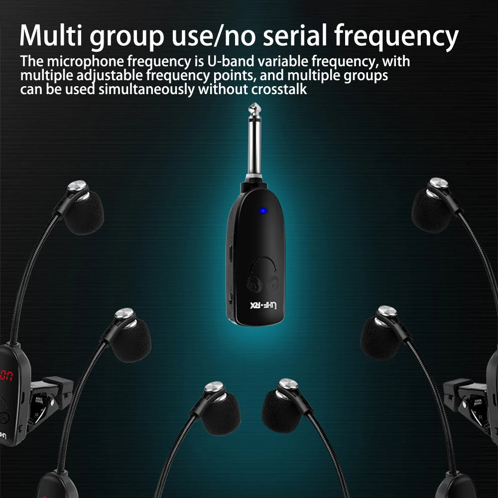 Wireless Microphone Receiver for Saxophone and Trumpet - Smarsty