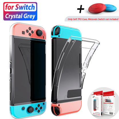 Clear Shock Absorption Case for Nintendo Switch - Smarsty