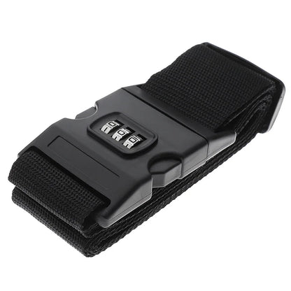 Luggage Strap Anti-theft Luggage Buckle  Password Adjustable Bundling Packing Baggage Belt Suitcase Trunk Belts Bag Accessories