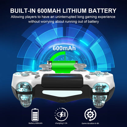 GAMINJA RGB Wireless Game Controller With Dual Vibration - Smarsty