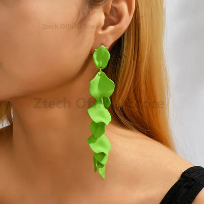 Romantic Multicolor Tassel Dangle Earrings for Women’s Fashion - Smarsty