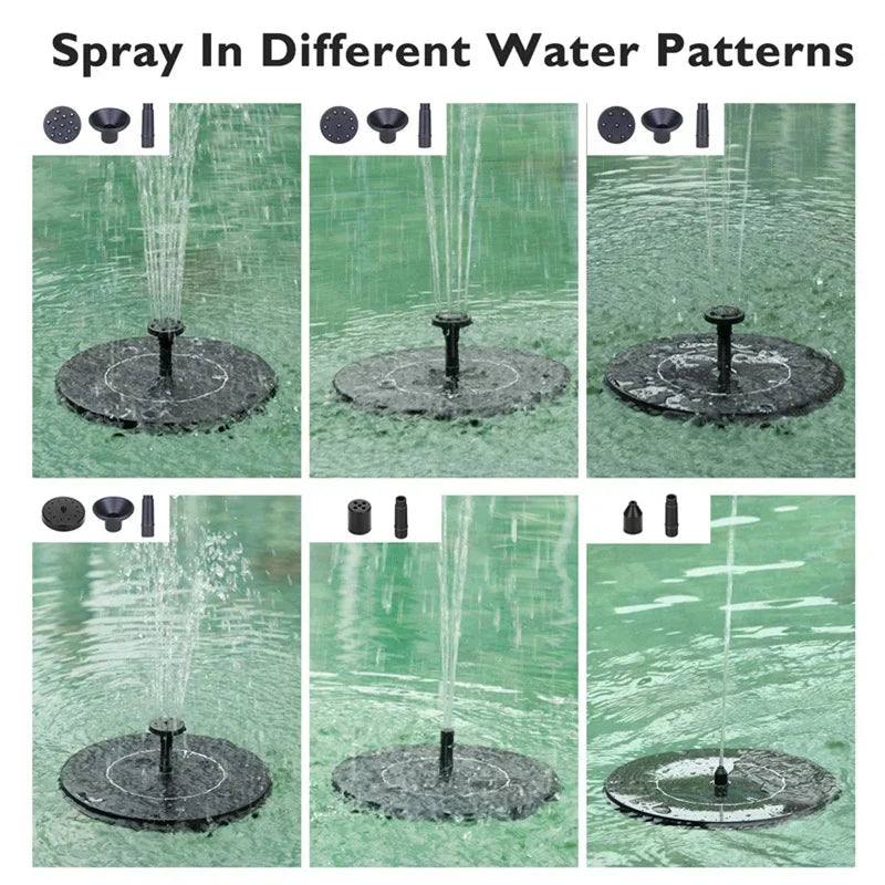Energy Saving Solar Fountain Pump for Gardens - Smarsty