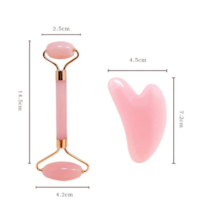 Heart Shaped Facial Roller and Scraper Massage Tool - Smarsty