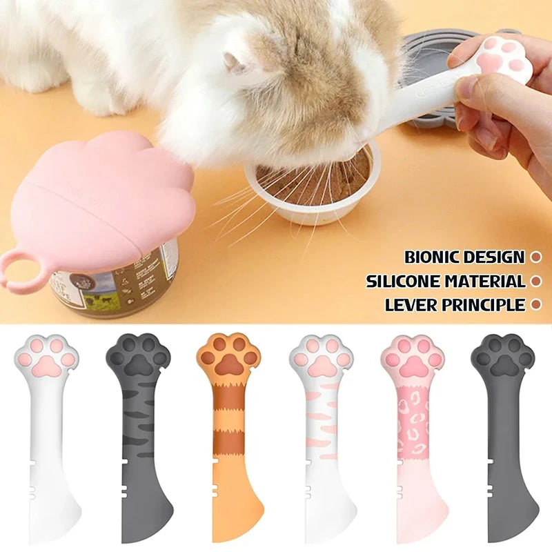 Multifunctional Silicone Pet Food Scoop and Can Opener - Smarsty