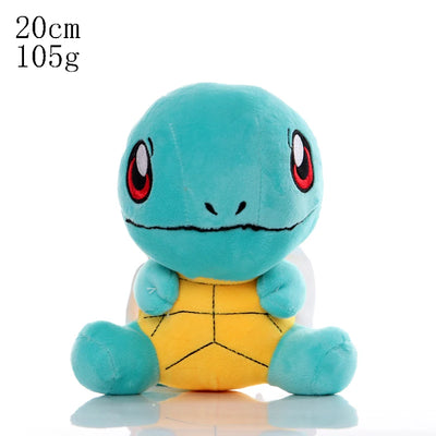 Cute Pikachu Plush Toy Pokemon Charmander Squirtle Bulbasaur Stuffed Doll Eevee Scorbunny Gengar Snorlax Christmas Gifts - Smarsty